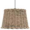 Ceiling Lamp Shade Brown Ø40x26 cm Wicker - Stylish & Functional