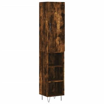 Highboard Smoked Oak - Elegant Storage Solution | HipoMarket