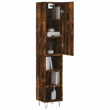 Highboard Smoked Oak - Elegant Storage Solution | HipoMarket