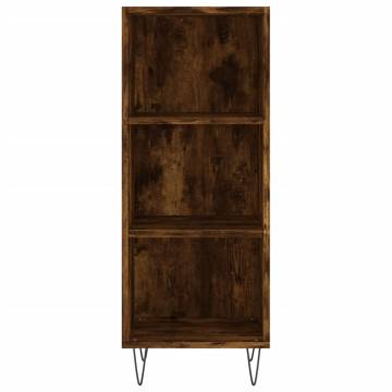 Highboard Smoked Oak - Elegant Storage Solution | HipoMarket