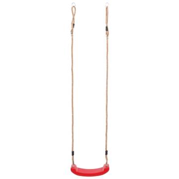 Red Swing Seat for Children - Fun & Safe Garden Swing