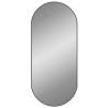 Wall Mirror Black 100x45 cm Oval - Minimalist Home Decor