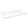 Rectangular ABS Shower Base Tray White 80x120 cm - Modern Design