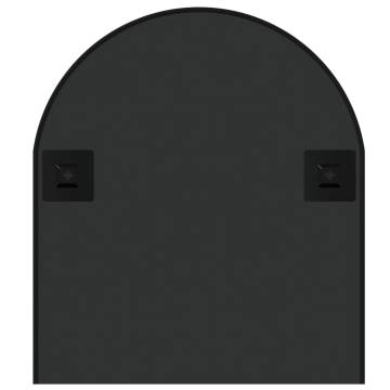 Wall Mirror Black 100x45 cm Oval - Minimalist Home Decor