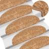 Carpet Stair Treads 15 pcs Beige 65x21x4 cm Colour beige Size 65 x 21 x 4 cm Quantity in Package 15 