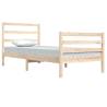 Solid Pine Bed Frame 90x200 cm | Durable & Stylish