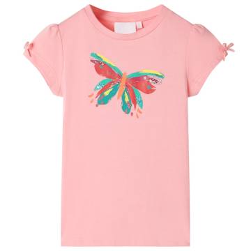 Kids' T-shirt Pink 116 - Stylish & Comfortable for Ages 5-6