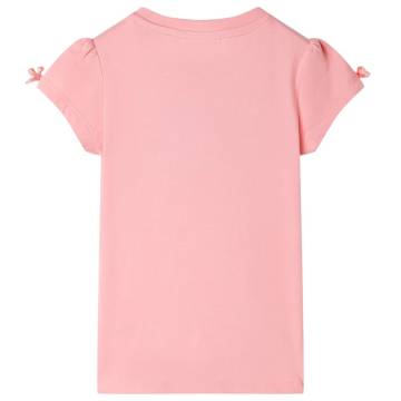 Kids' T-shirt Pink 116 - Stylish & Comfortable for Ages 5-6