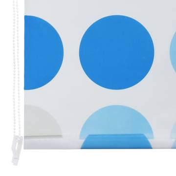 Shower Roller Blind 120x240 cm Circle - Stylish Bathroom Solution