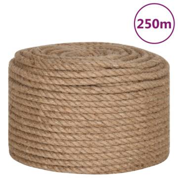 100% Jute Rope 14mm - 250m Durable & Versatile