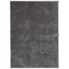 Rug HUARTE Short Pile Soft & Washable Anthracite 120x170 cm