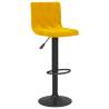 Mustard Yellow Velvet Bar Stools - Set of 2 | HipoMarket