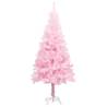 Pink Pre-Lit Christmas Tree with Balls Set - 120 cm PVC