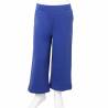 Kids' Wide Leg Pants - Cobalt Blue, Size 116 | Hipomarket