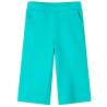 Kids' Pants with Wide Legs Mint 140 Colour mint Size 140 (9-10y) 