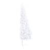 Artificial Half Pre-lit Christmas Tree with Ball Set - 150cm White