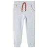 Kids' Sweatpants Grey Melange 128 Colour grey Size 128 (7-8y) 