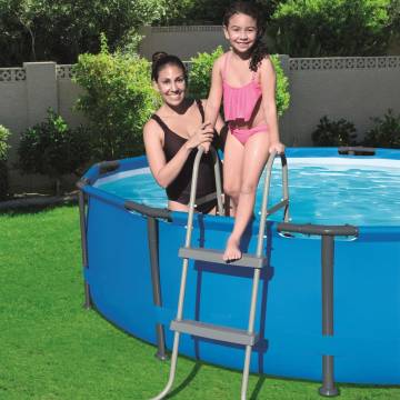 Bestway 2-Step Pool Ladder Flowclear 84 cm - Safe & Sturdy