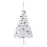 Artificial Pre-lit Christmas Tree with Ball Set - 120cm