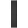 Outdoor Storage Cabinet Black 65x37x165 cm - Durable & Spacious