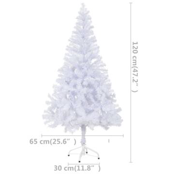 Artificial Pre-lit Christmas Tree with Ball Set - 120cm