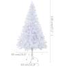 Artificial Pre-lit Christmas Tree with Ball Set - 120cm