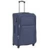 3 Piece Soft Case Trolley Set - Navy Blue | HipoMarket