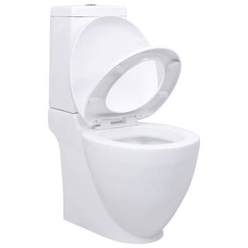 Ceramic Toilet Back Water Flow - Modern & Functional