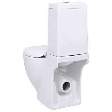 Ceramic Toilet Back Water Flow - Modern & Functional