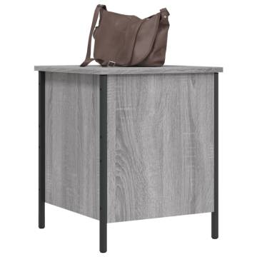 Storage Bench Grey Sonoma - Stylish & Functional Storage Solution