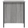 Storage Bench Grey Sonoma - Stylish & Functional Storage Solution