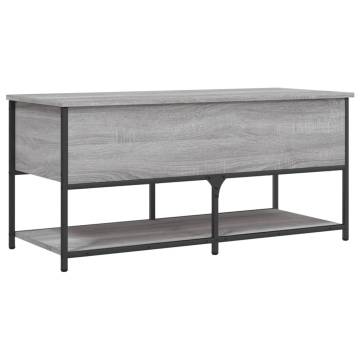 Storage Bench Grey Sonoma - Stylish & Functional Furniture