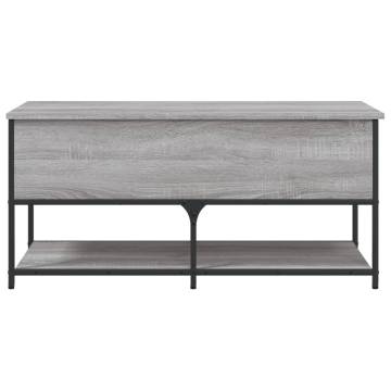 Storage Bench Grey Sonoma - Stylish & Functional Furniture