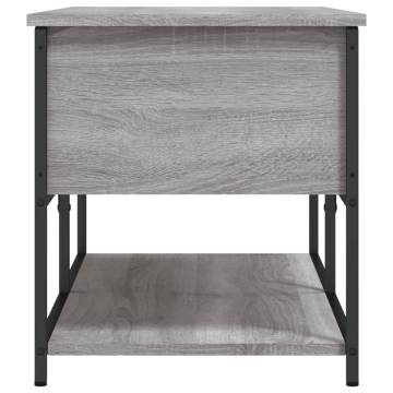 Storage Bench Grey Sonoma - Stylish & Functional Furniture