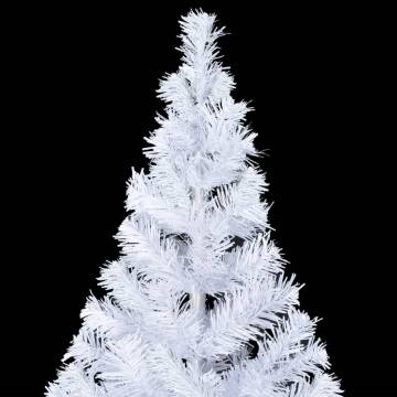 210cm Pre-lit Artificial Christmas Tree with Ball Set