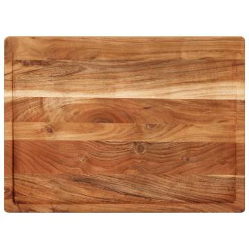 Solid Wood Acacia Chopping Board 52x38 cm | Hipo Market