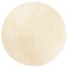 HUARTE Soft Washable Cream Rug Ø 160 cm - Ideal for Your Home