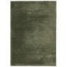 HUARTE Soft Forest Green Rug 140x200 cm - Washable & Non-Slip