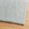 HUARTE Short Pile Soft Blue Rug 240x240 cm - Washable & Durable