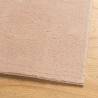 HUARTE Short Pile Soft Washable Rug 80x150 cm - Blush