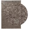 Rug ISTAN High Pile Shiny Look Grey 120x170 cm - Hipomarket