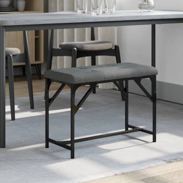 Dark Grey Dining Bench - Stylish Comfort for Your Home