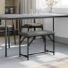 Dark Grey Dining Bench - Stylish Comfort for Your Home