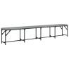 Light Grey Dining Bench - Stylish & Comfortable Seating