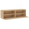 TV Wall Cabinet Sonoma Oak - Space-Saving Storage Solution