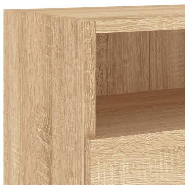 TV Wall Cabinet Sonoma Oak - Space-Saving Storage Solution