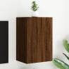 TV Wall Cabinet Brown Oak 40.5x30x60 cm Engineered Wood Colour brown oak Quantity in Package 1 Height 60 cm 