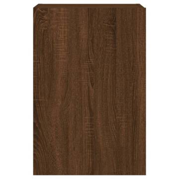 TV Wall Cabinet Brown Oak - Stylish Space Saver | HipoMarket