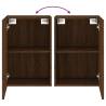 TV Wall Cabinet Brown Oak - Stylish Space Saver | HipoMarket