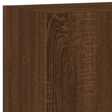 TV Wall Cabinet Brown Oak - Stylish Space Saver | HipoMarket